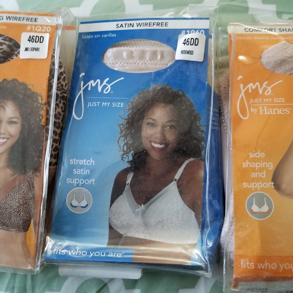 3 Brand New size 46DD JMS Bras